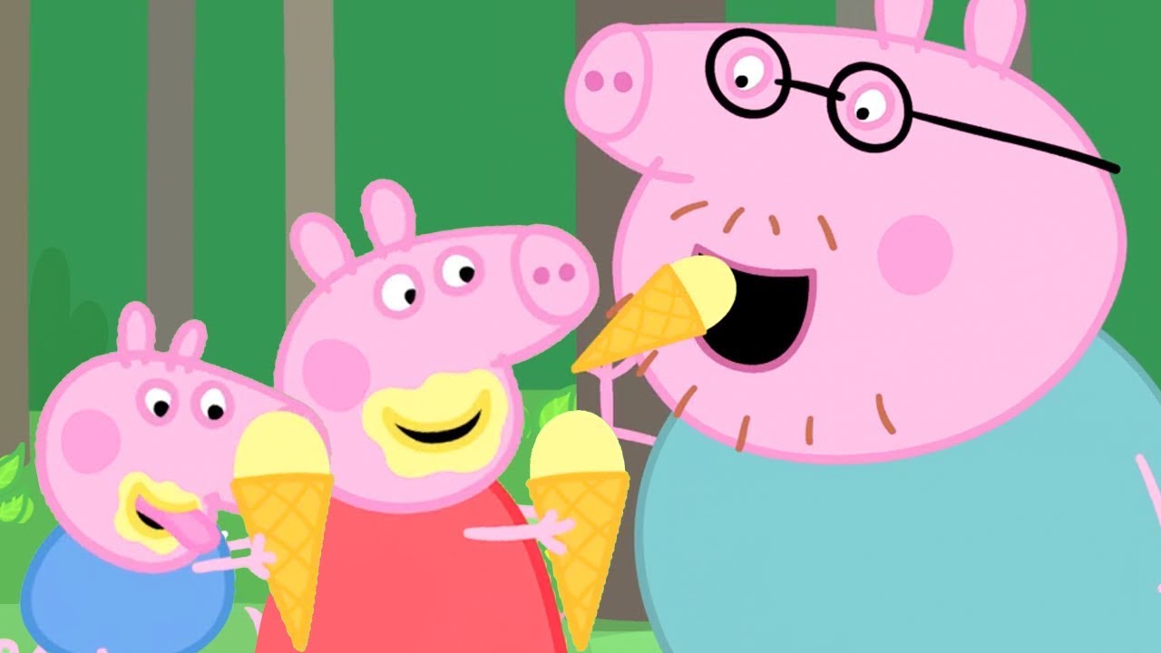 Ice Cream for Peppa Pig at the Fish Pond