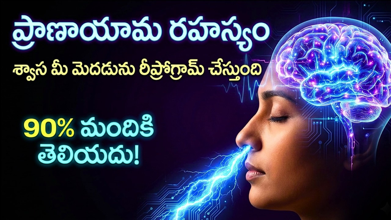 ప్రాణాయామ రహస్యం: ఈ శ్వాస మీ మెదడును రీప్రోగ్రామ్ చేస్తుంది! | Brain Hack | SANATHANA LIFE