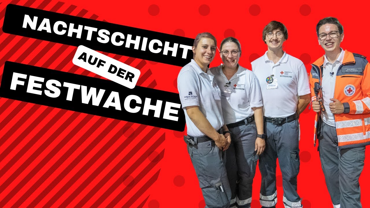 ⛑🌙 Nachtschicht auf dem Gäubodenvolksfest in #Straubing!