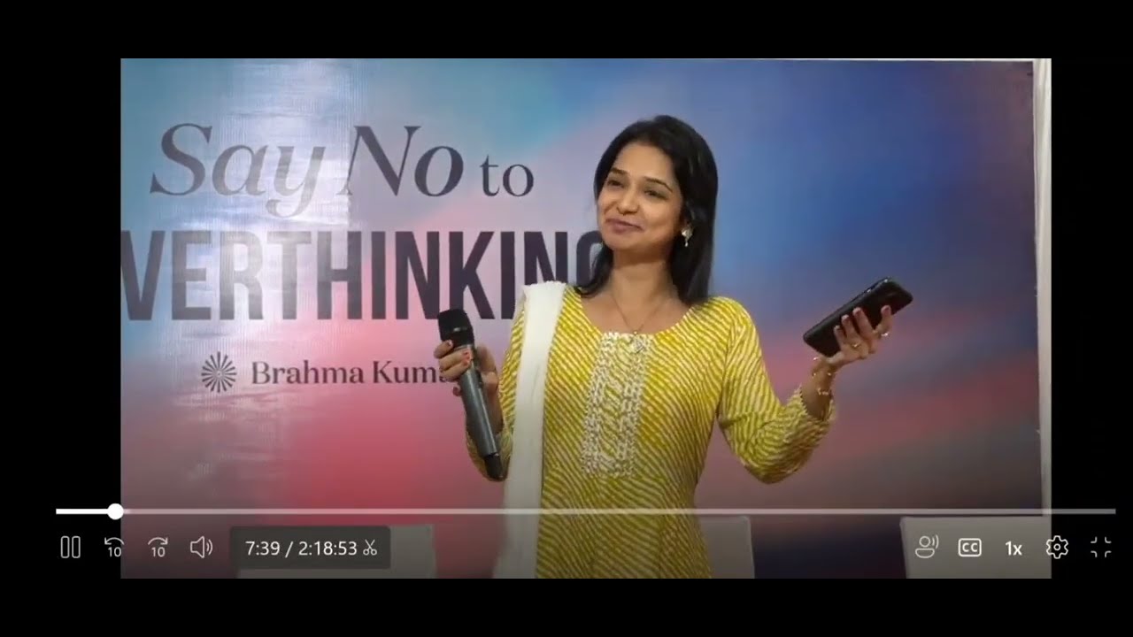 Jab Koi Baat Bigad Jaaye ❤️🎤 at Brahma Kumaris 