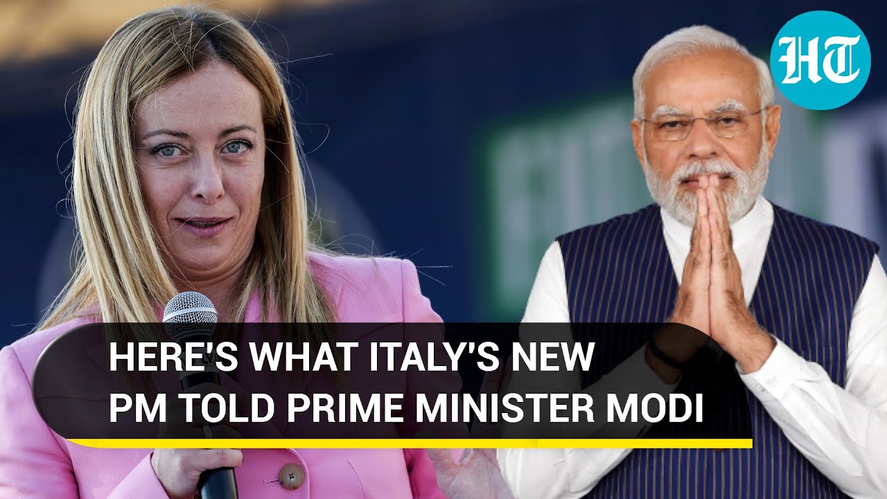 'Will cooperate':  Italy's new PM Giorgia Meloni responds to PM Modi's congratulatory message