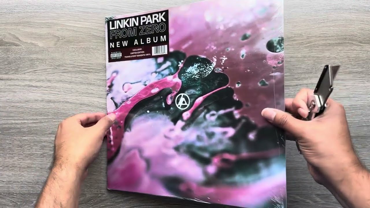 Linkin Park From Zero — распаковка винила