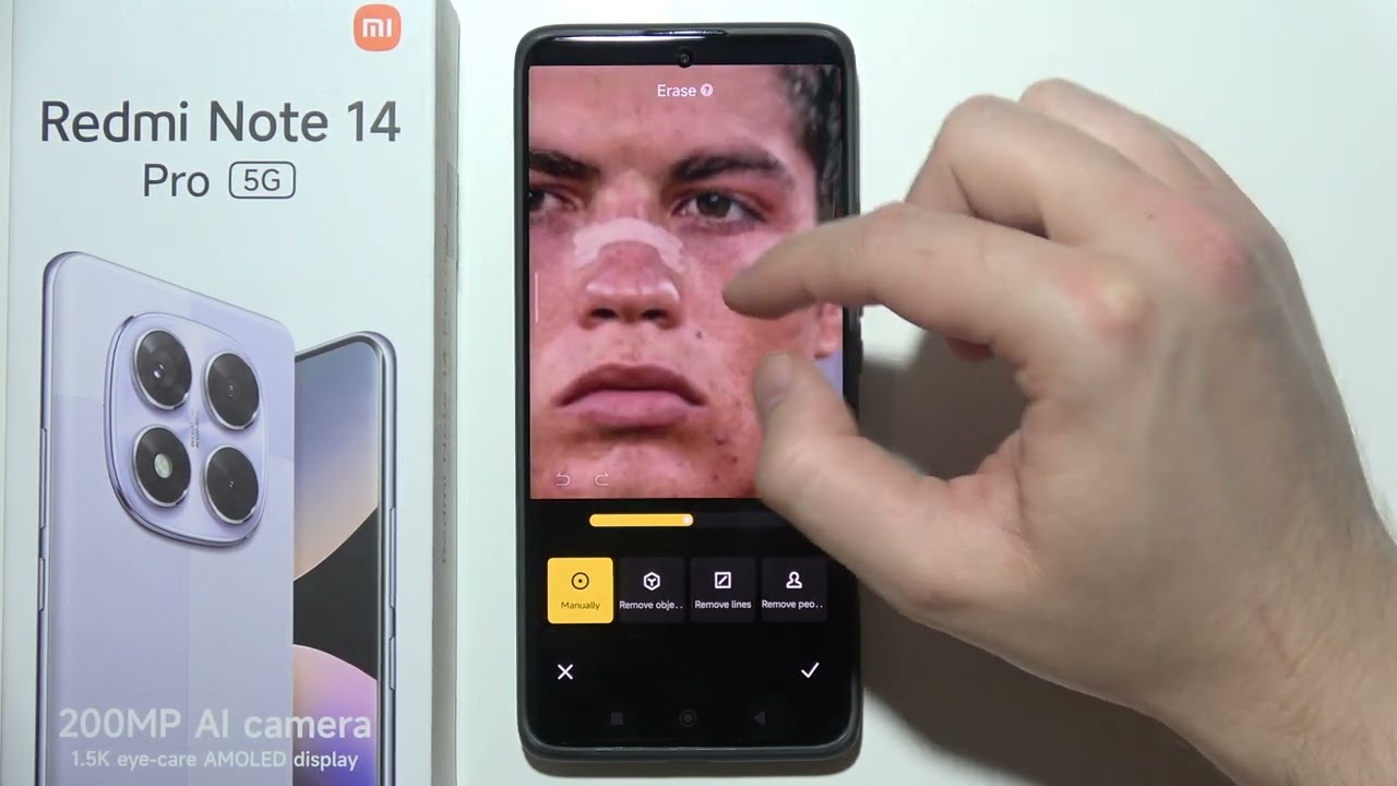 Redmi Note 14 Pro: How to Use Object Eraser (Erase from Photos)