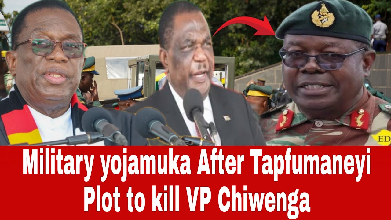 Military yojamuka after General Tapfumanei plot to Kill VP Chiwenga hazviperi wero wero