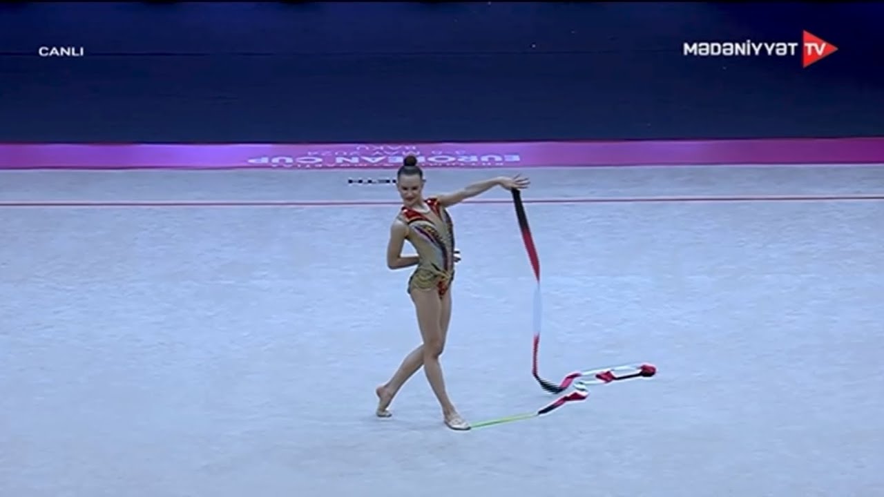 Alja Ponikvar SLO Ribbon - European Cup 2024