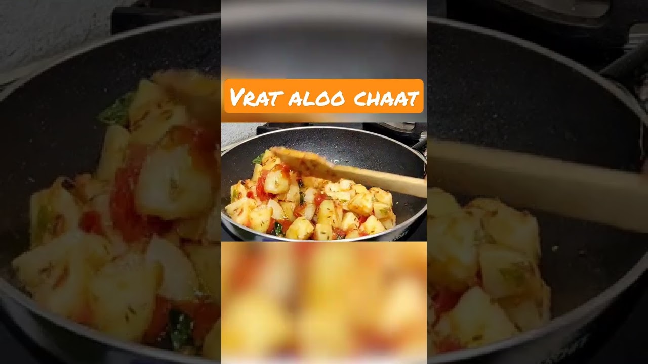 Vrat aloo chaat recipe in hindi | Indian navratri recipe #cooking #shorts #navratri #youtubeshorts