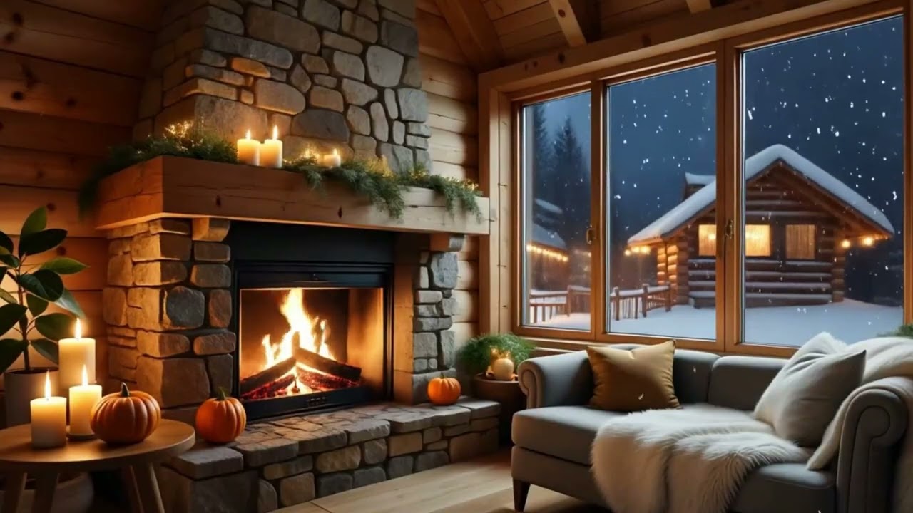 Cabin Flow  |  Calm Music Pieces for Winter Nights