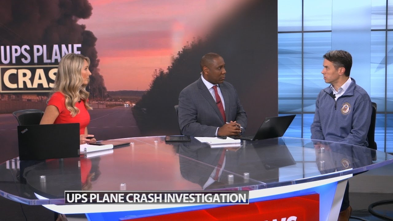 U.S. Rep Morgan McGarvey joins WDRB to talk about current status of UPS plane crash