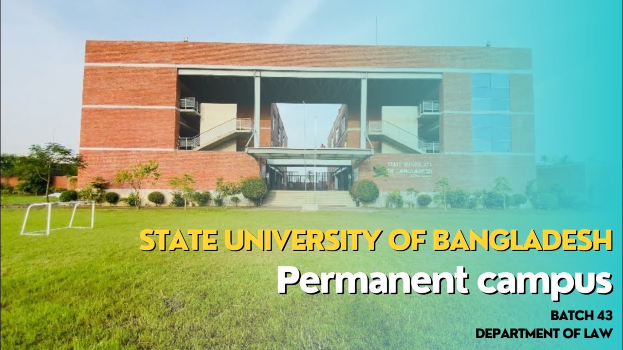 State University Of Bangladesh || Campus Tour || Cinematography
