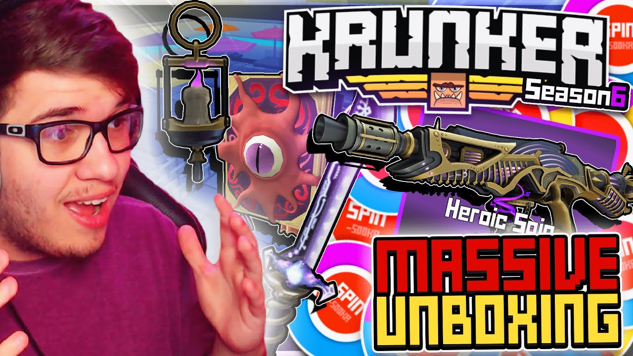 HUGE KRUNKER SEASON 6 OPENING! (NEW Unobtainable)