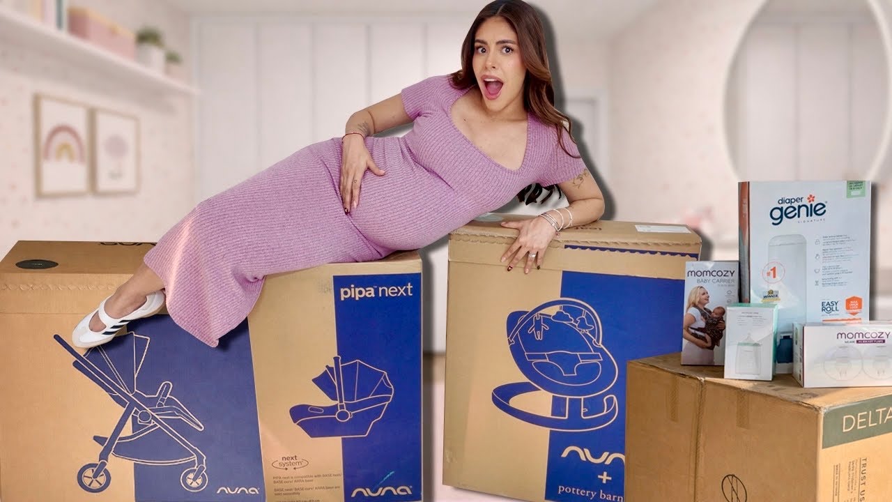 ABRIENDO todas las cosas de mi BEBÉ 📦