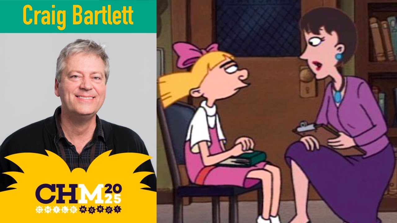 Craig Bartlett habla del capítulo Helga va al psiquiatra en Chile | Sub Español | Chilemonos 2025
