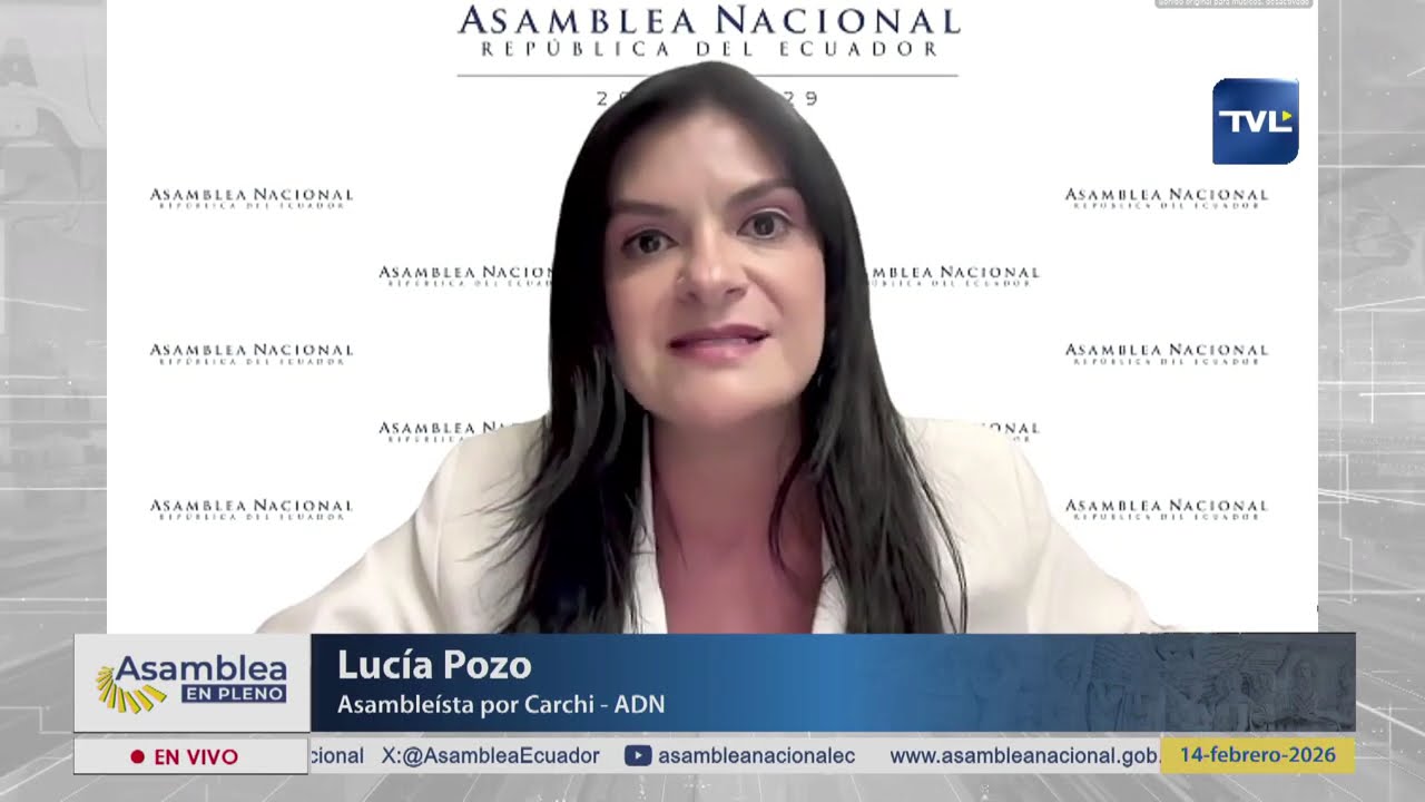 Asambleísta Lucía Pozo - Sesión 070