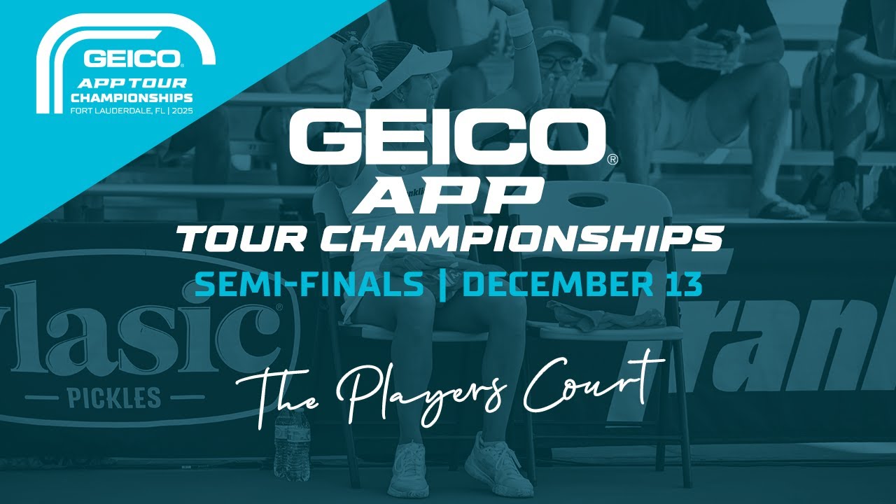 The Players Court | Day 3 | The 2025 GEICO APP Tour Championships | December 13