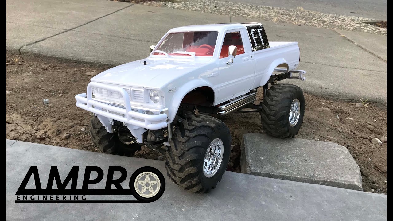 e147: HG-P407 Metal 4x4 Pick Up Crawler Tamiya Bruiser Clone First Run