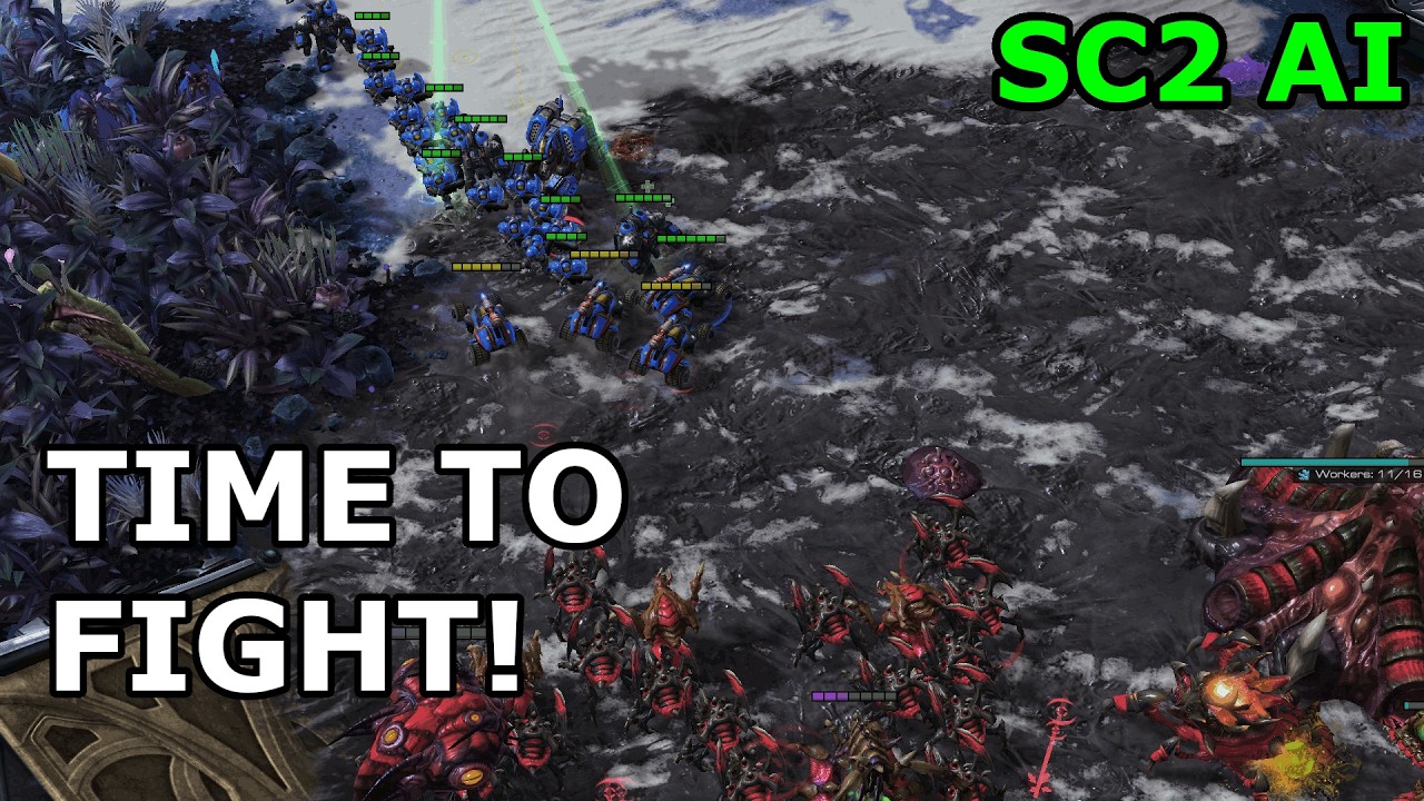 THE BEST SC2 AI! - Eris vs WickedBot - Starcraft 2 AI