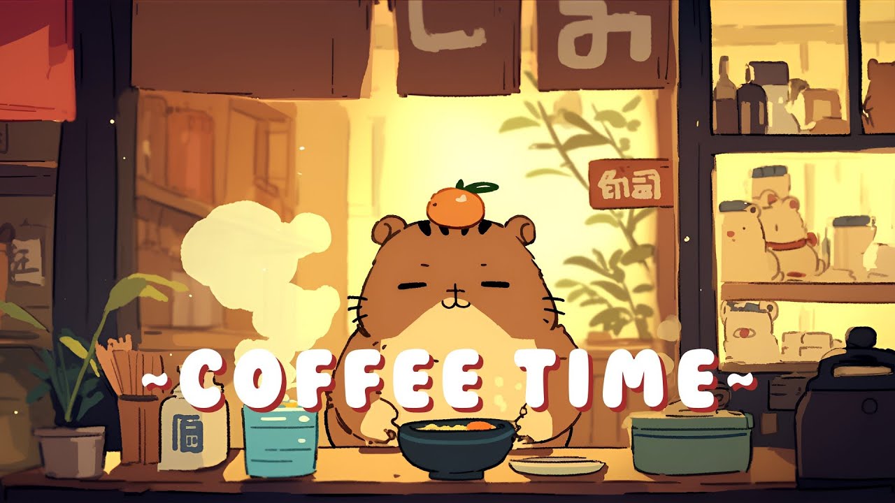 Capybara Lofi Radio - Cozy Japanese Lofi Mix ~ Sweet Dreams ~ 🎵 | Background Music