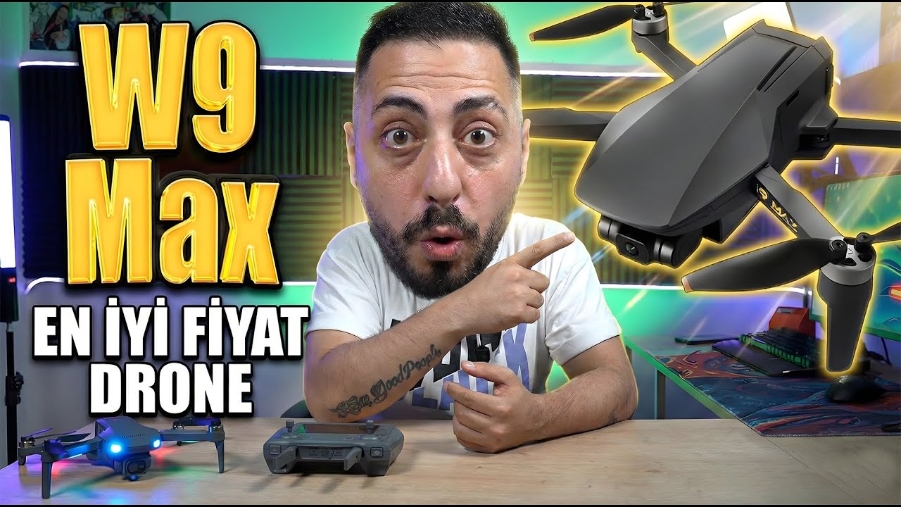 WBRC W9: Yeni Başlayanlar İ&ccedil;in İdeal Ucuz Drone İncelemesi