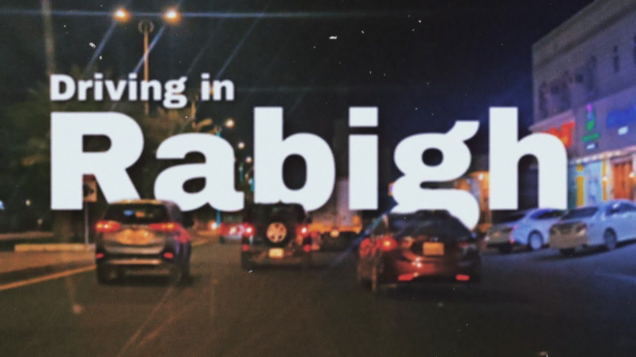 DRIVING IN RABIGH AT NIGHT | Music: ViewsMusician: @iksonmusic
