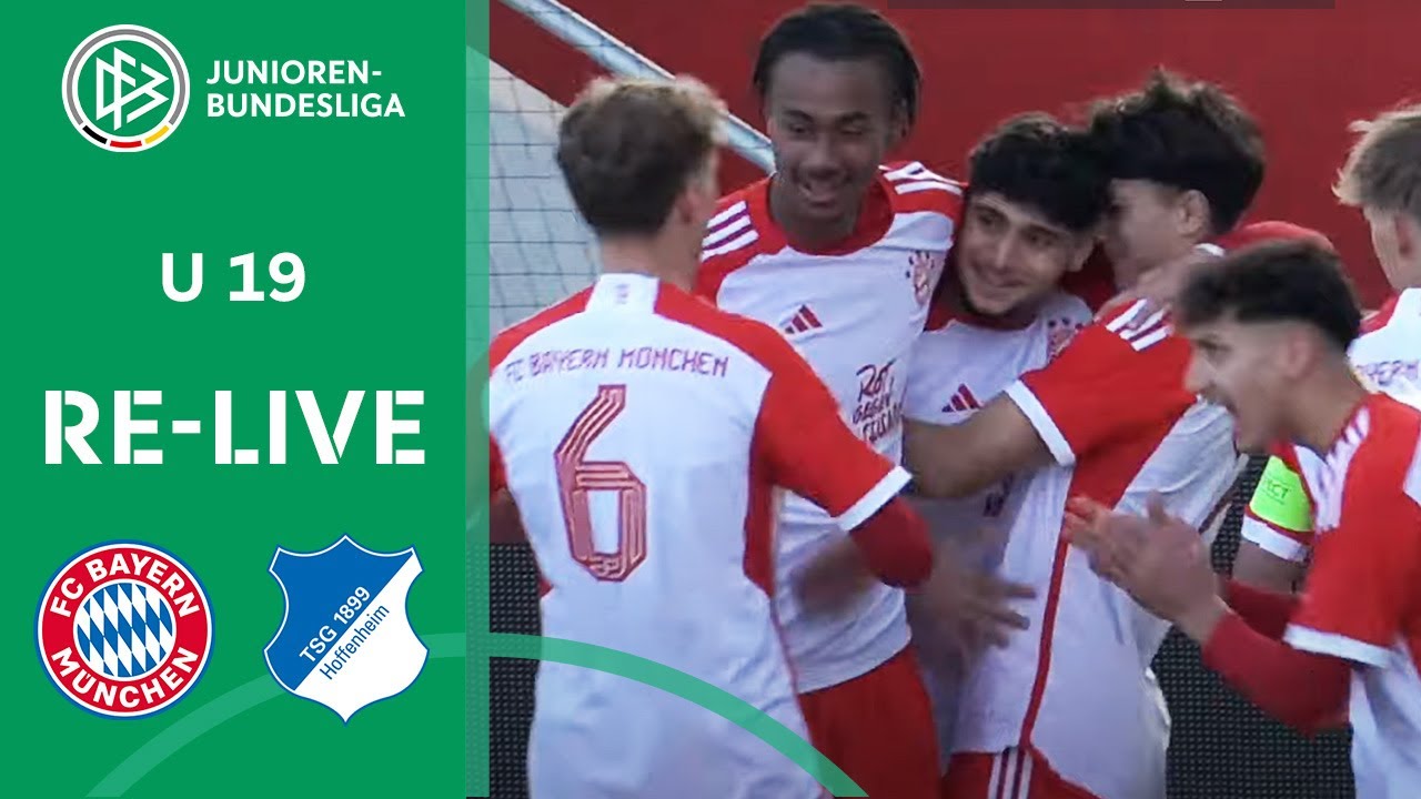 FC Bayern München U 19 vs. TSG 1899 Hoffenheim U 19 | A-Junioren-Bundesliga 2023/24