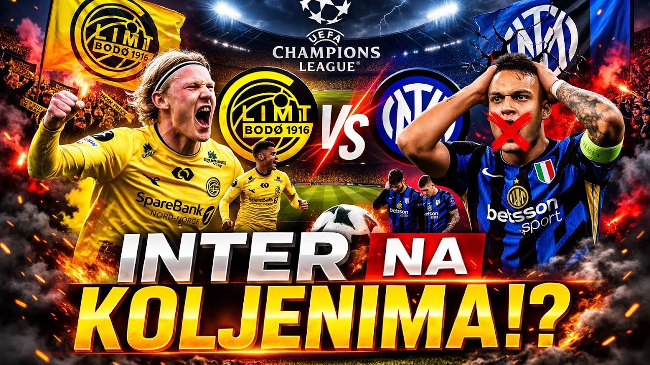 INTER PRED ISPADANJEM!? 😱 Malo čudo Evrope ruši giganta | Liga prvaka analiza #Bodo/glimt #inter 