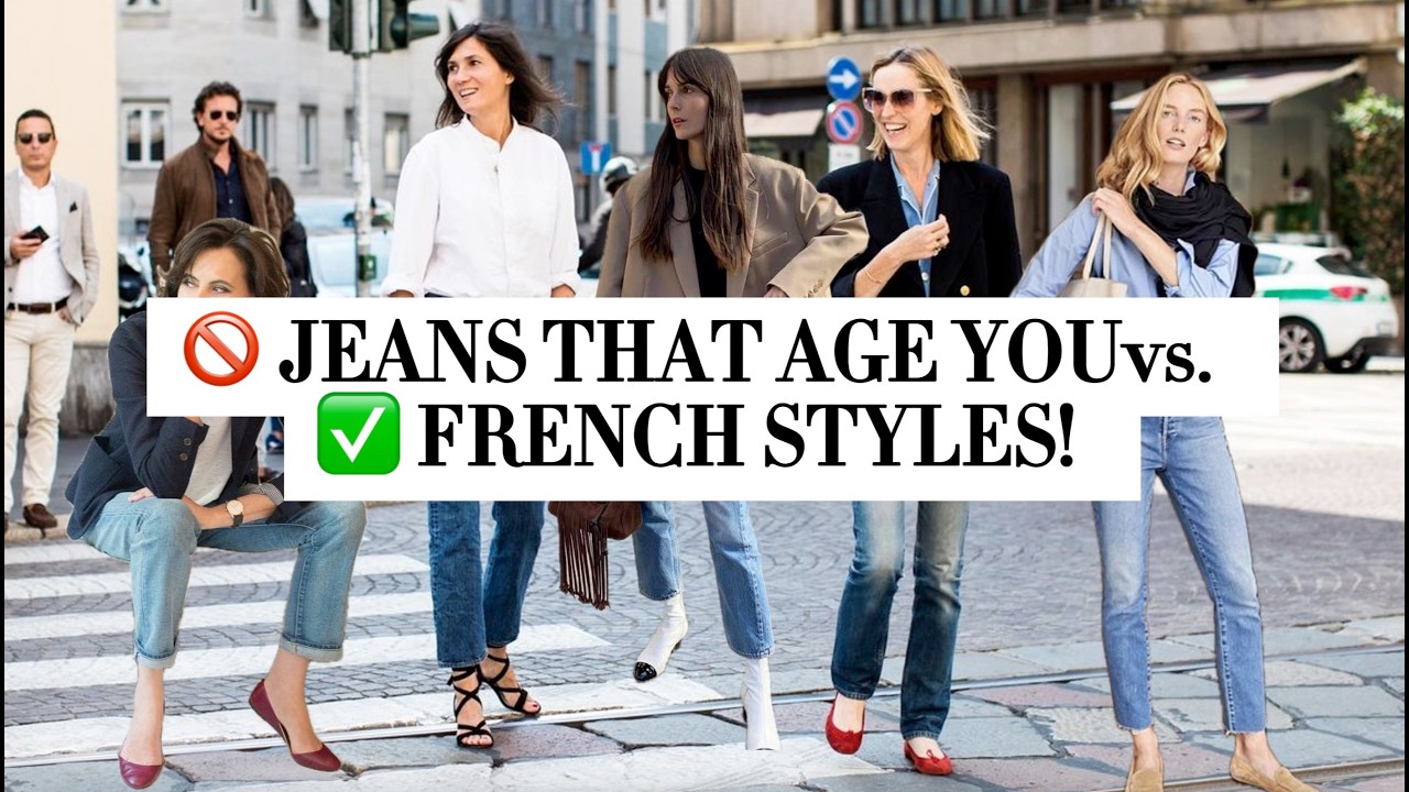 BEST & WORST 2026 Jeans French Women Over 40 Wear (STYLE SECRETS)