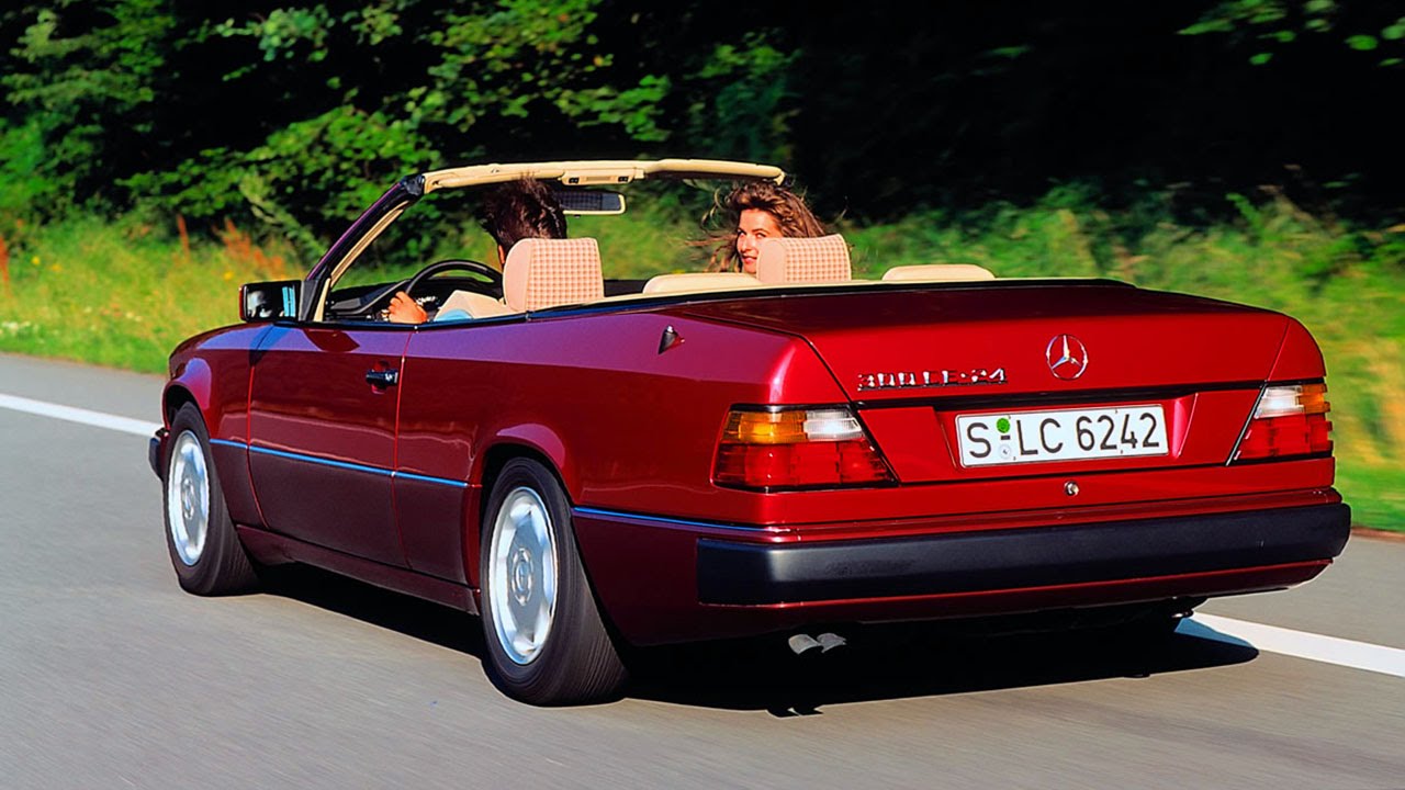 Mercedes w124 Cabriolet A124 - 25 лет с начала выпуска #mercedesw124