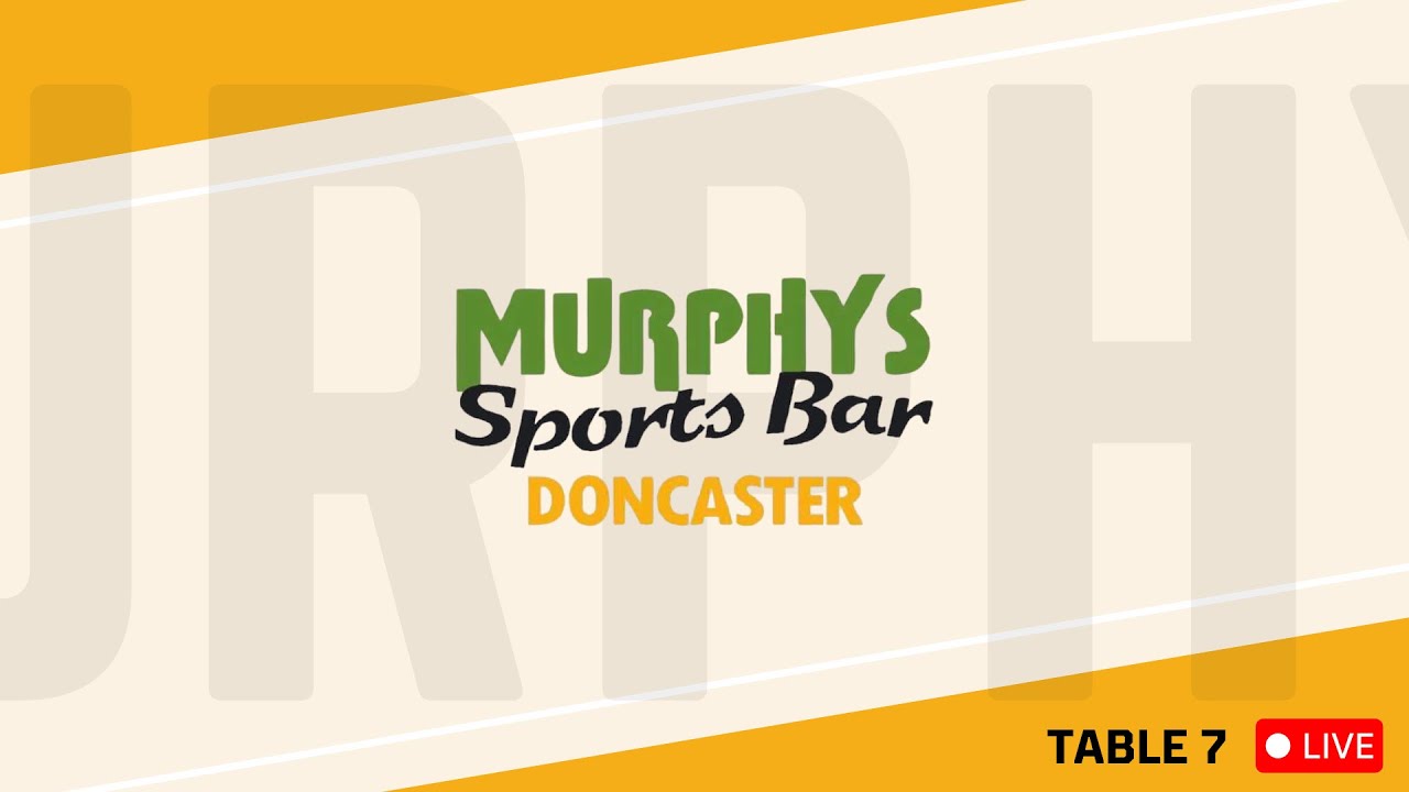 Murphys Wednesday Flyer | £10 Entry | Blackball Rules | Table 3