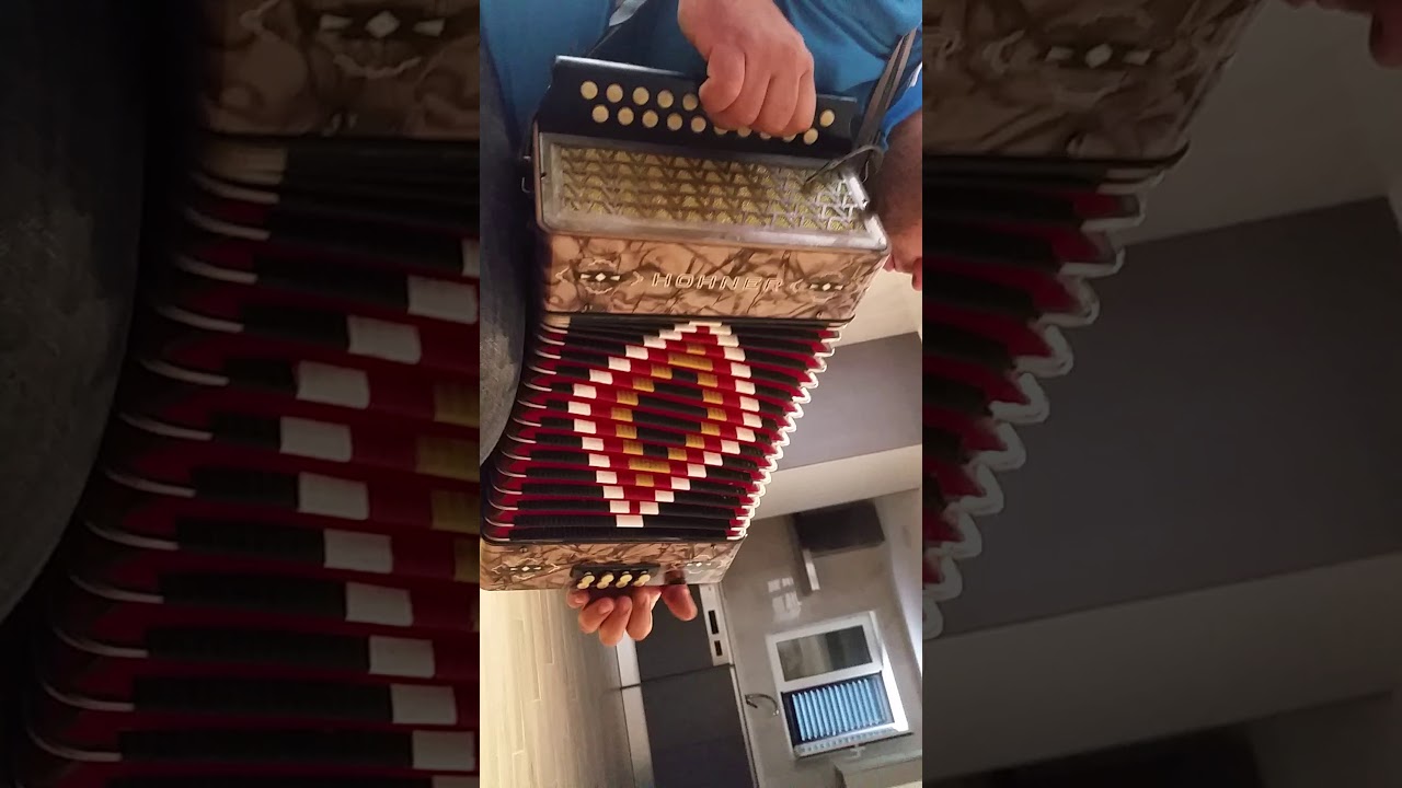 Uma cana verde com concertina 2a voz em sol