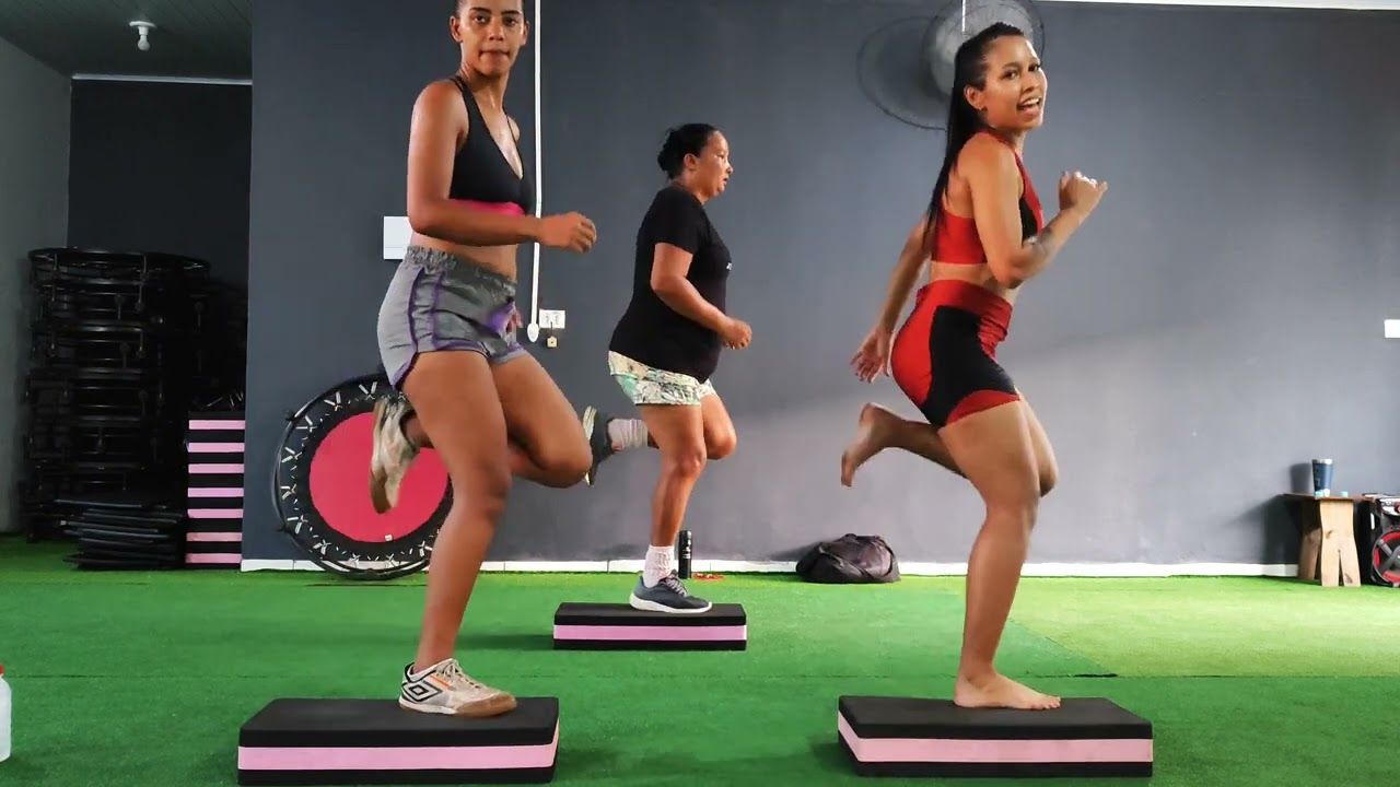 TREINO COM STEP PARA EMAGRECER - SEM IMPACTO