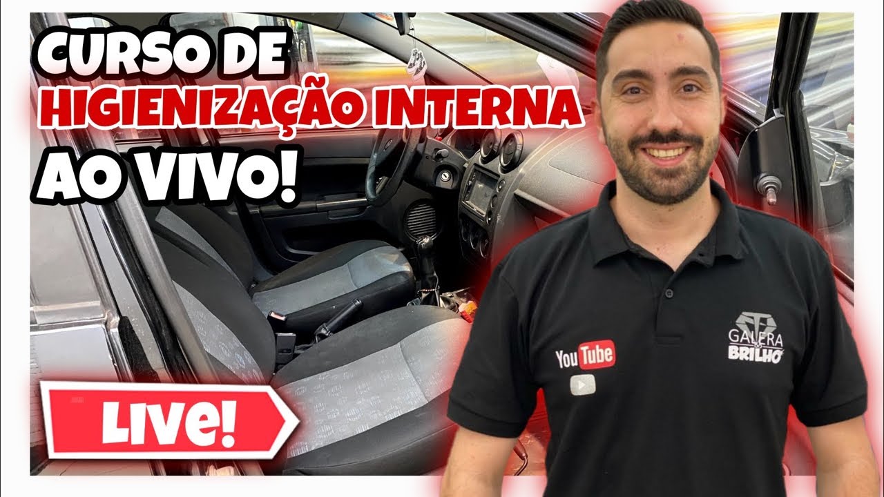 CURSO HIGIENIZAÇÃO INTERNA - Ao Vivo e Gratuito! Semana Especial 400k