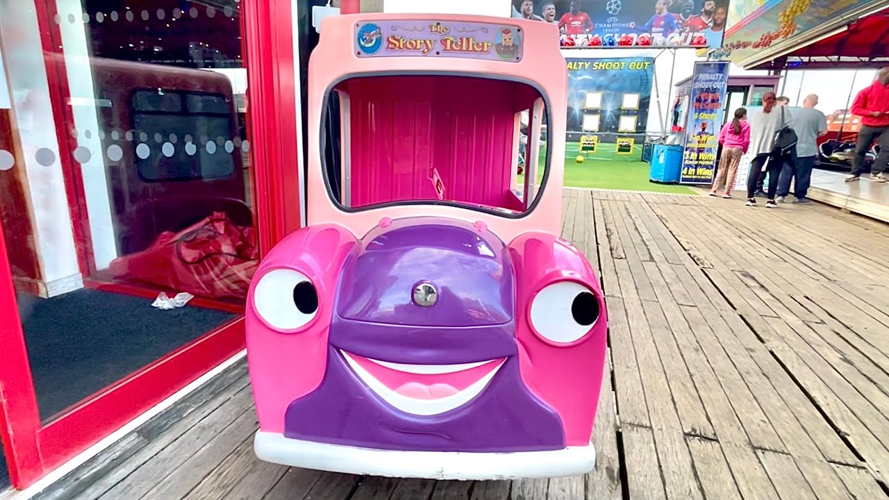 RG Mitchell Hank's Storyteller Van Coin Operated Kiddie Ride