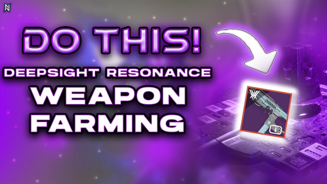 Do THIS To Quickly FINISH Deepsight Resonance Weapons! | Destiny 2 Witch Queen