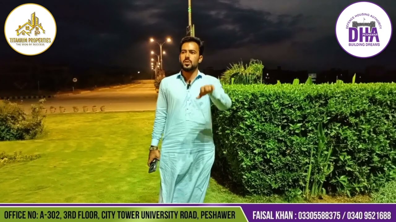 Dha peshawar latest updates 1 kanal plots posessionable price range Pakistan Chowk DHA PESHAWAR 