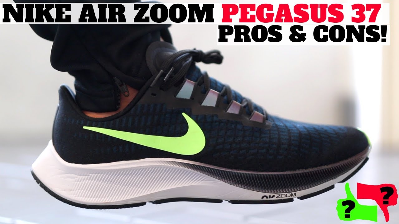 Pros & Cons: 2020 NIKE AIR ZOOM PEGASUS 37 Review & On Feet!