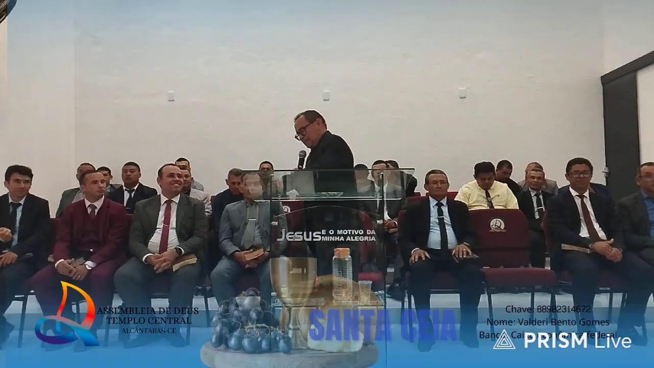 Culto de Santa Ceia (18/10/25)