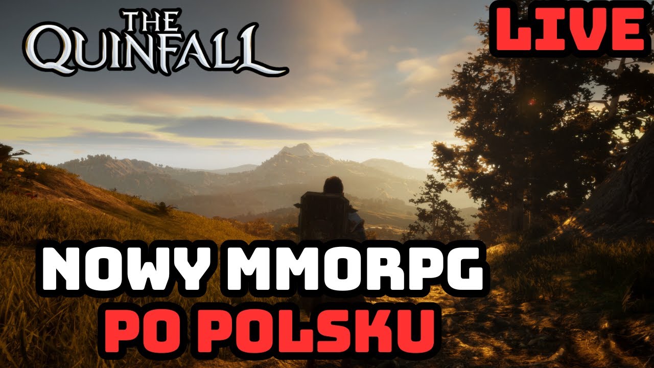 Nowy MMORPG po POLSKU - The Quinfall - Gameplay PL LIVE