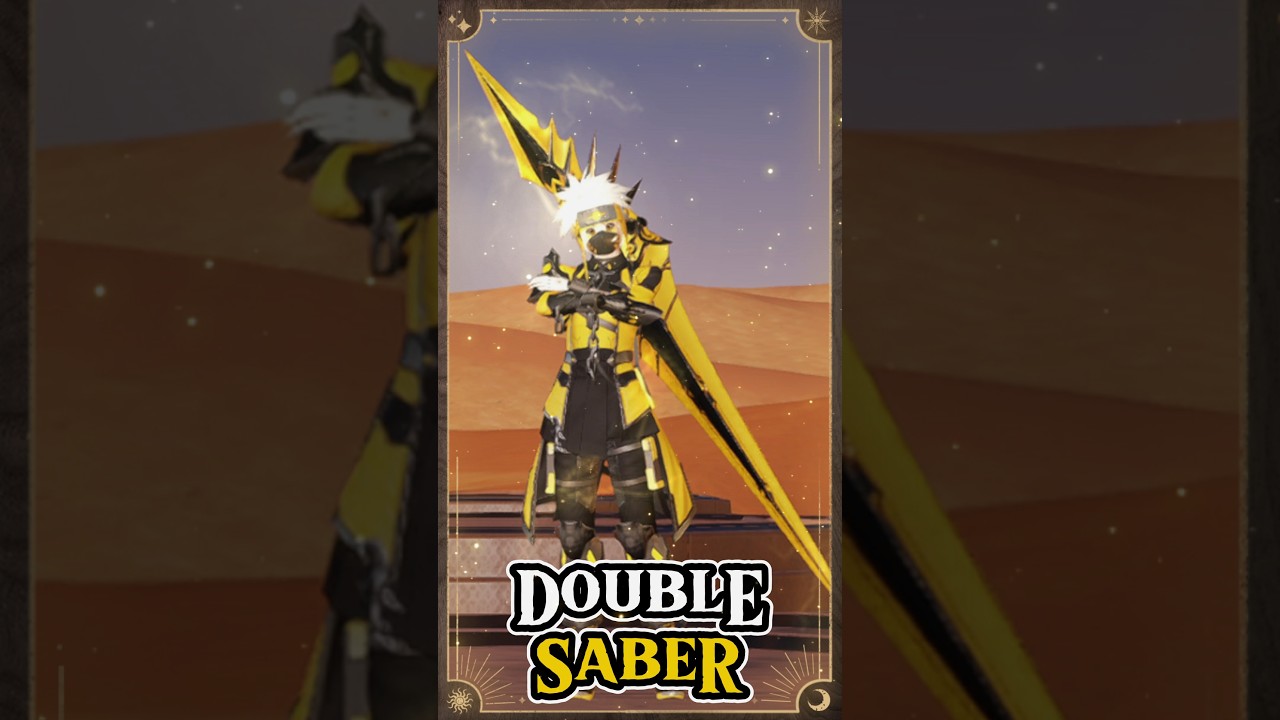 PSO2NGS: Bunso Double Saber Form #pso2 #ngs #pso2ngs #unchainedcircle