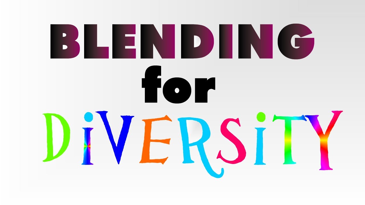 Blending for Diversity