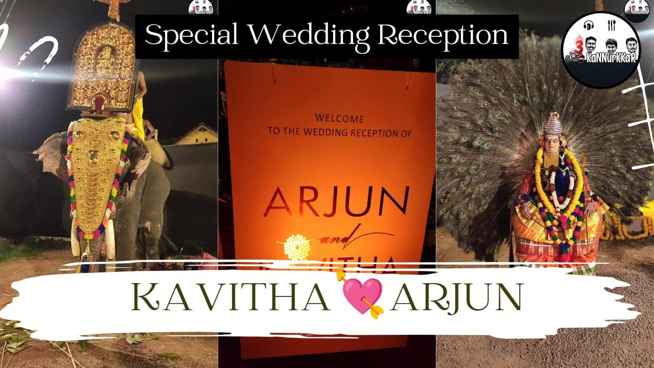 Grand Wedding Reception Ceremony at Kannur | Wasava Cliff House | Kavitha and Arjun