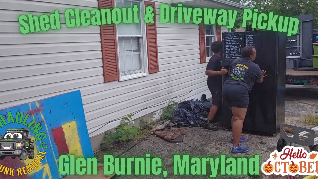 Shed Cleanout & Driveway Pickup