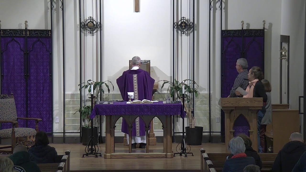LIVE: Daily Mass will begin at 9AM.
