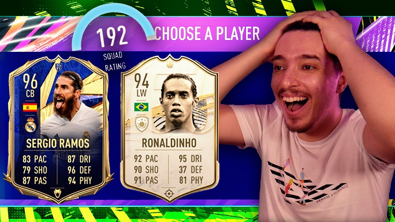 DRAFT DEMENTIAL DE 192 RATING CU RONALDINHO PRIME CAPITAN !!! FIFA 21 ROMANIA !!!