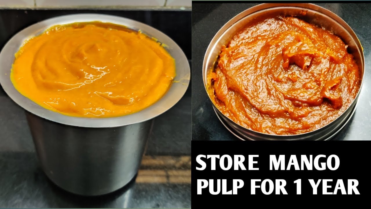 How to store mango pulp for 1 year|Recipe in Hindi