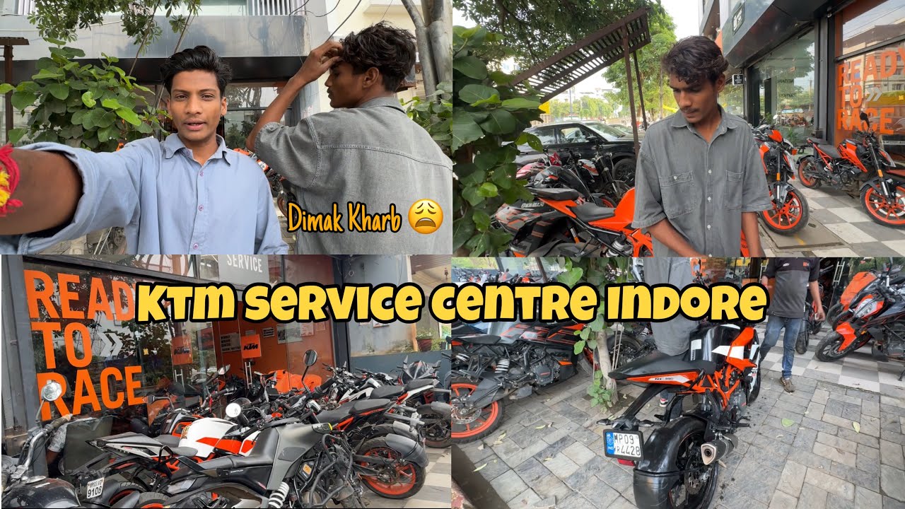Ktm service centre Indore //itna bill ban jayega 😱
