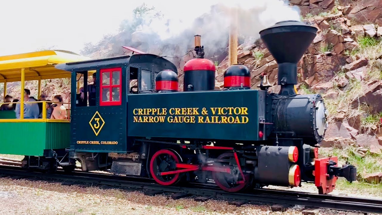 Cripple Creek & Victor Narrow Gauge Railroad - Train 3 - Colorado - 2022
