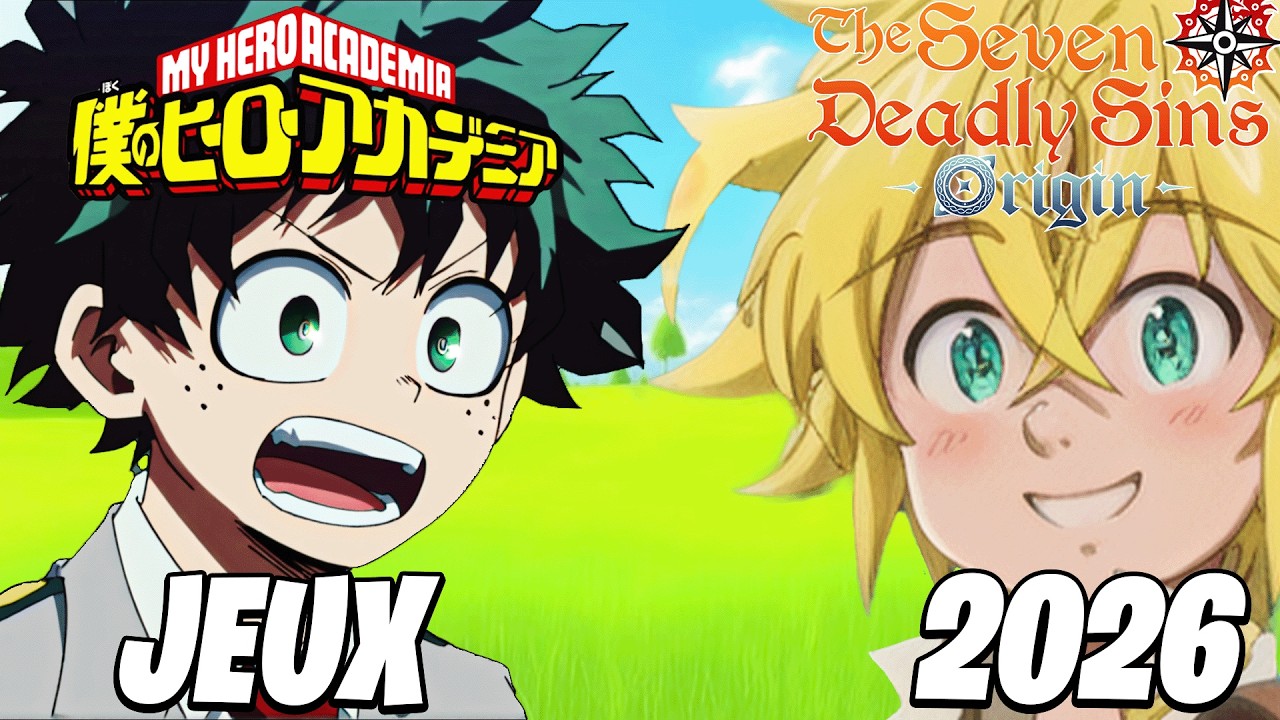 BONNE ANNÉE 2026 🎉 Les NOUVEAUX jeux anime qui vont TOUT CHANGER