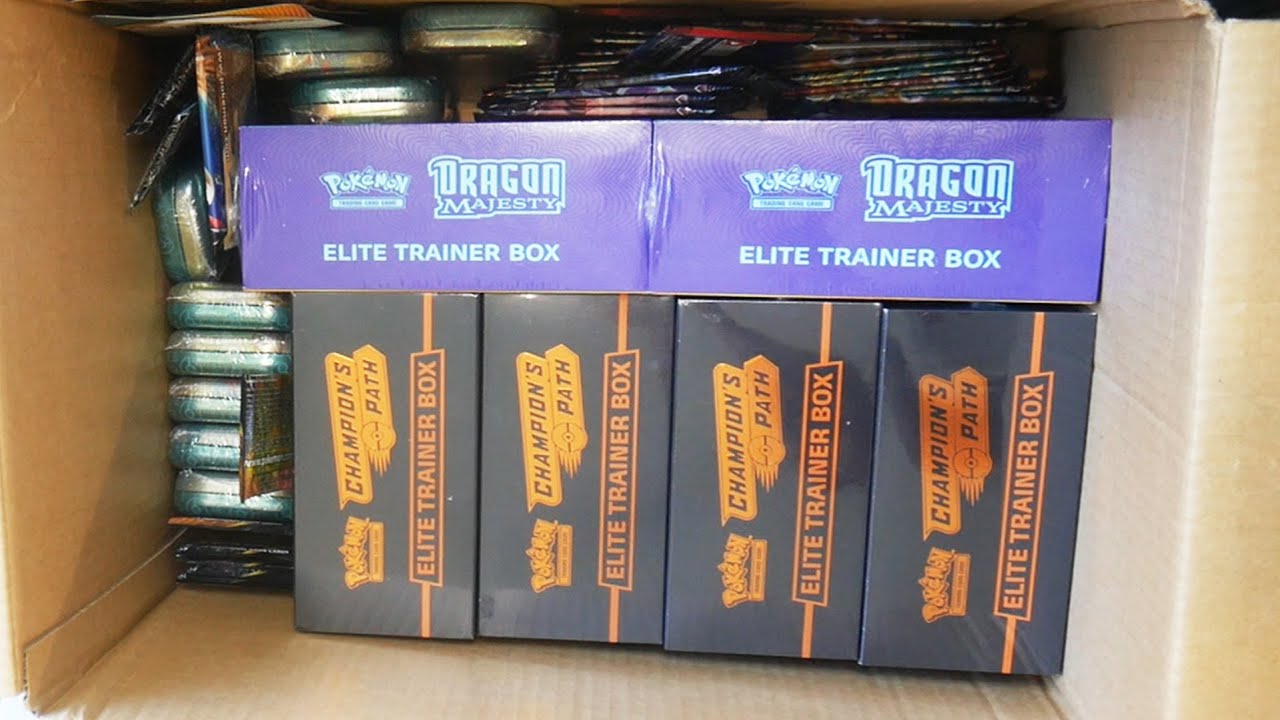 $1000+ WORTH OF POKEMON CARDS PRODUCTS!! CHAMPIONS PATH PICKUP!!