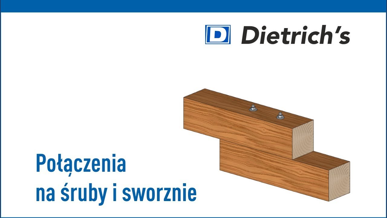 Połączenia Ciesielskie: na śruby i sworznie