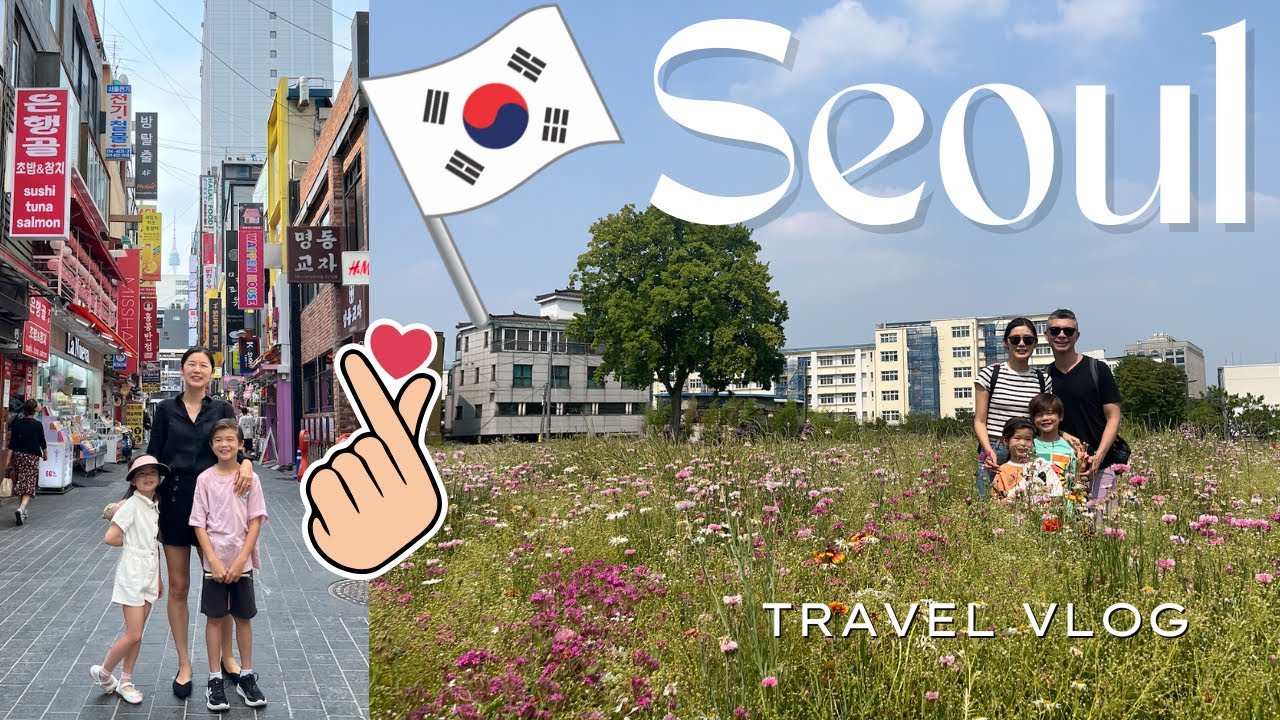 Korea Vlog 🇰🇷 | June in Seoul -- Family Activities, Cafes, and Restaurants